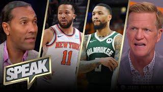 Knicks advance 76ers or Bucks a bigger disappointment?  NBA  SPEAK
