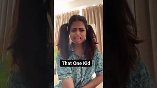 That One small kid at every Home #ad #rjkarishma #shorts