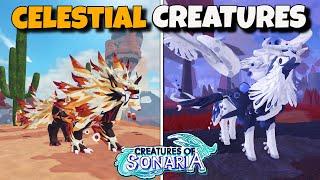 NEW Celestial CREATURES are HERE  Creatures of Sonaria