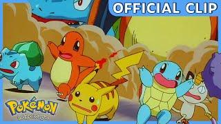 GIANT Pikachu   Pokémon Indigo League  Official Clip