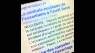 Catastrophe nucléaire en France prévisionnée