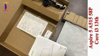 Unboxing Acer Aspire 5 A515 58P Core i3 13th Gen Laptop