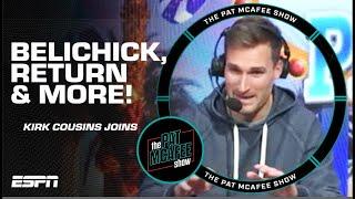 Kirk Cousins addresses the Bill Belichick rumors    The Pat McAfee Show