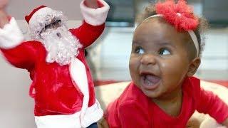 Interview With a 7-Month-Old and Santa Claus