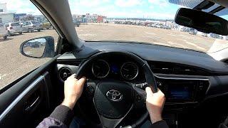 2016 Toyota Corolla 1.6 122 CVT POV TEST DRIVE