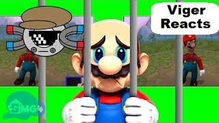 Viger Reacts to SMG4s Mario Reacts to Illegal Nintendo Memes