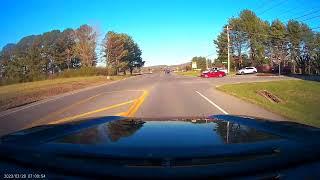 Extreme Near miss filmed in my Tundra on my Fitcam X dash cam