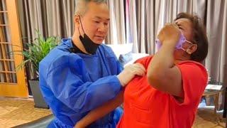 Chris Leong Treatment Frozen Shoulder and Lower Back Problems