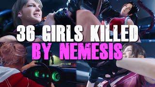 Resident Evil 3 Remake - 36 Girls Killed by Nemesis Rooftop Deathscenes