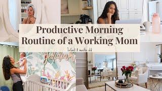 Working Mom Morning Routine 2022  New mama with an infant