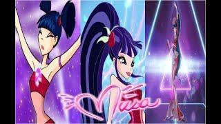 Winx Club Musa All Full Transformations Up To Onyrix HD