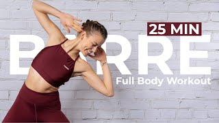 25 MIN FULL BODY WORKOUT - Standing Barre Workout No Equipment