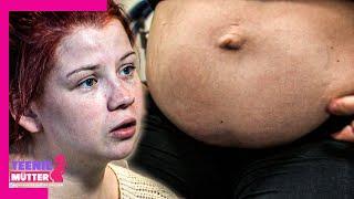 Saskia kämpft mit XXL-Bauch  Ihr Baby ist zu dick   Teenie-Mütter