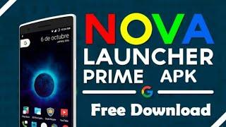 Download nova launcher prime for free  working