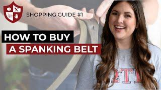 Buying a Spanking Belt A Shopping Guide for Spankos