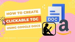 How To Create A Clickable Table Of Contents For Your Kindle Book Using Google Docs