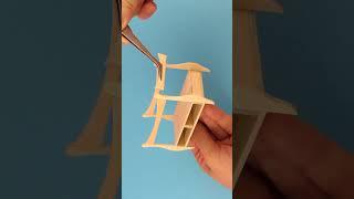 DIY Baby cradle for Barbie doll #shorts
