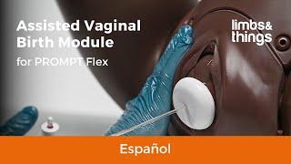 Assisted Vaginal Birth AVB for PROMPT Flex Spanish subtitles