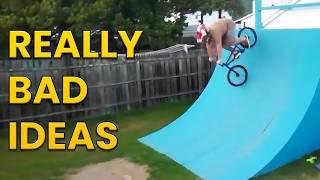 Really BAD IDEAS  Funniest Fails & Instant Regret