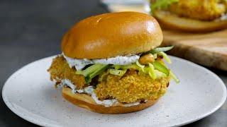 Resep BurgerSandwich Ayam Panggang