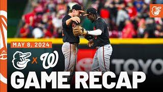 Orioles vs. Nationals Game Recap 5824  MLB Highlights  Baltimore Orioles