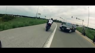 Polisi vs Motor Sport Jalanan.Bike vs Police