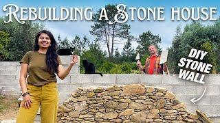 Challenge Accepted BUILDING A STONE CABIN from scratch