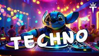 TECHNO MIX 2024  Rave Techno Remixes for Party Gym and Car Music