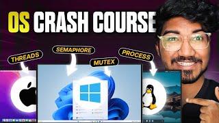 OS Crash Course  Operating System Concepts Explained Simply with Animations - 2024  Tamil