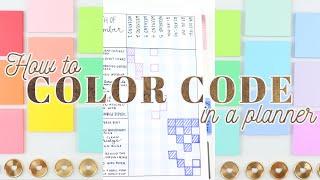  Ideas for How to Use Color Coding in Your Planner  Happy Planner  Color Code