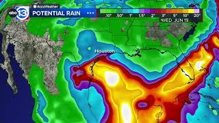 Watching for tropical development in the Gulfs warm waters