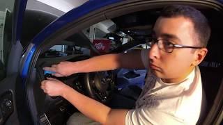 MK7 Golf R Driver and Passenger Dash Trim Removal and Customization Part 1