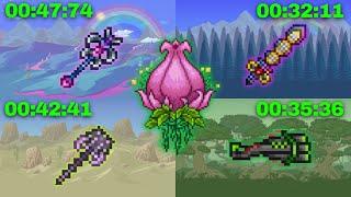 Plantera No Hit. Speed kill with all Class in Master Mode.