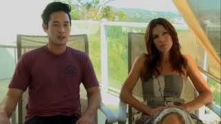 Heather Mazur & Raymond Lee Interview A Leading Man