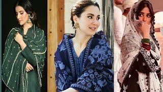 pakistani casual dresses 2024  casual dresses design  trendy casual dresses