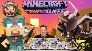 Treasure X Minecraft Caves & Cliffs Ender Dragon Mine & Craft Character AdventureFun Toy review