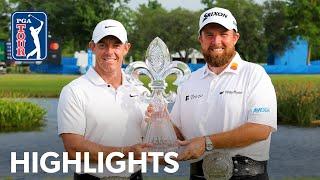 McIlroy and Lowry’s winning highlights from Zurich Classic  2024