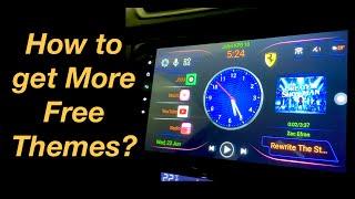 How to get Free Themes in Car Launcher Free ?