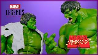 Who made the Best Hulk?Marvel Legends 80th Anniversary Hulk Vs Marvel Select Immortal Hulk