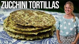 UNBELIEVABLE FLAVOR Grilled Zucchini Tortillas gluten-free