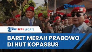 Penampilan Prabowo saat Hadiri HUT ke-72 Kopassus Pakai Baret Merah dan Kacamata Hitam