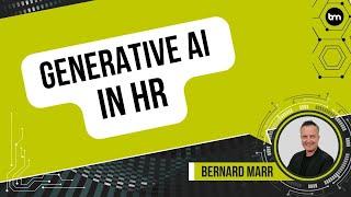 How Generative AI Is Transforming HR