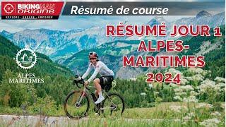 Alpes-Maritimes 2024 - Résumé du jour 1 BikingMan Origine