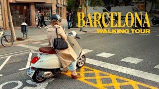 Barcelona Spain - Walking Tour 4K