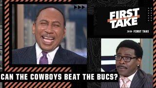 Stephen A. laughs at Michael Irvin’s Cowboys vs. Bucs take  First Take