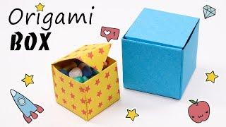 Easy origami cute box - Candy box
