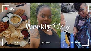 VLOG Applebee’s Lunch Date  Dollar Tree Run  Long Work Week