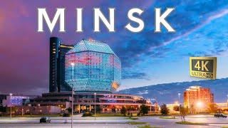 Minsk Belarus in 4K ULTRA HD HDR 60FPS by Drone