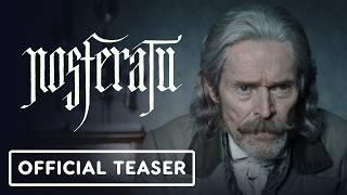 Nosferatu - Official Teaser Trailer 2024 Bill Skarsgård Willem Dafoe Aaron Taylor-Johnson