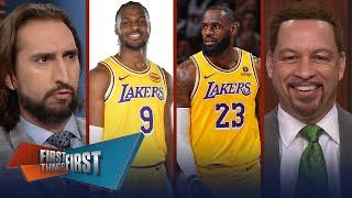 LeBron Lakers agree to $104M extension & Bronny signs multi year deal  NBA  FIRST THINGS FIRST